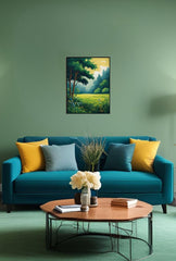Sunlit Meadow Canvas Art: Bring the Beauty of Nature Indoors