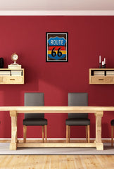 "Route 66 Canvas Art: Vintage Americana for Your Walls"
