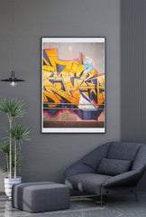 Graffiti Wall Art Canvas – Urban Street Style Home Decor