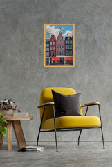 Amsterdam Canvas Wall Art for a Touch of Dutch Delight