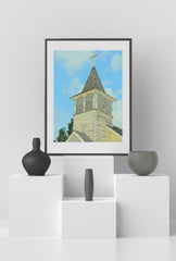 Sacred Spaces: Church Canvas Art