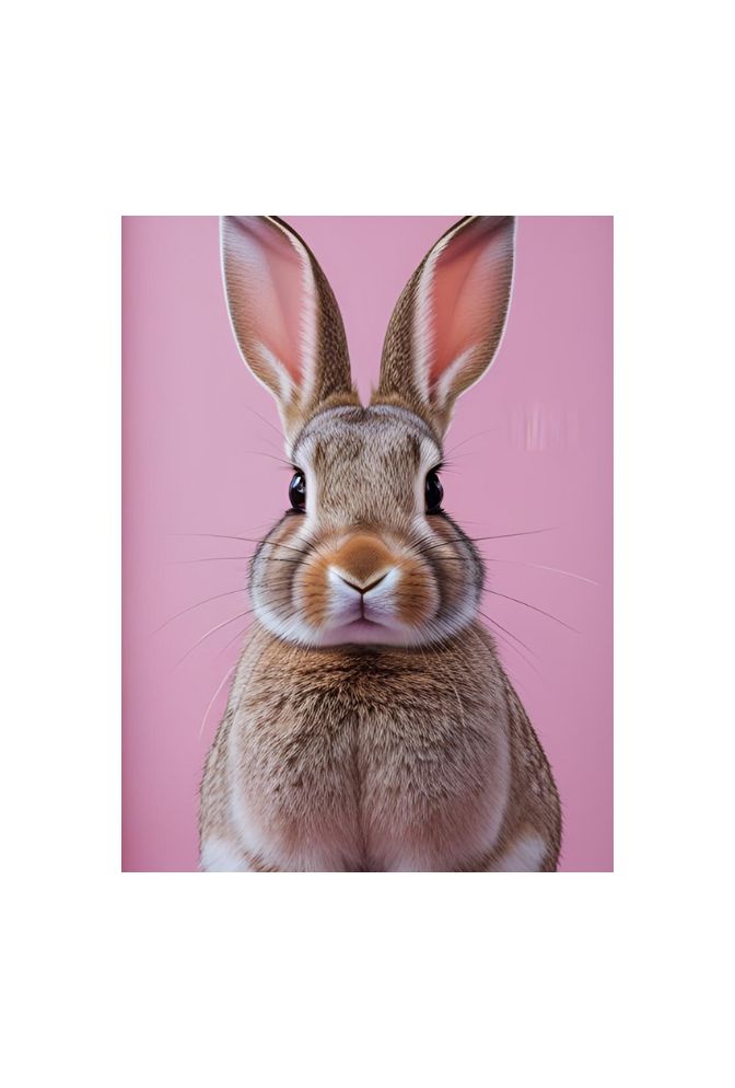 Adorable Rabbit Canvas Art: Hop into Happiness