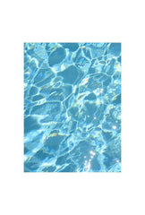 Aqua Serenity: Water Ripple Canvas Art