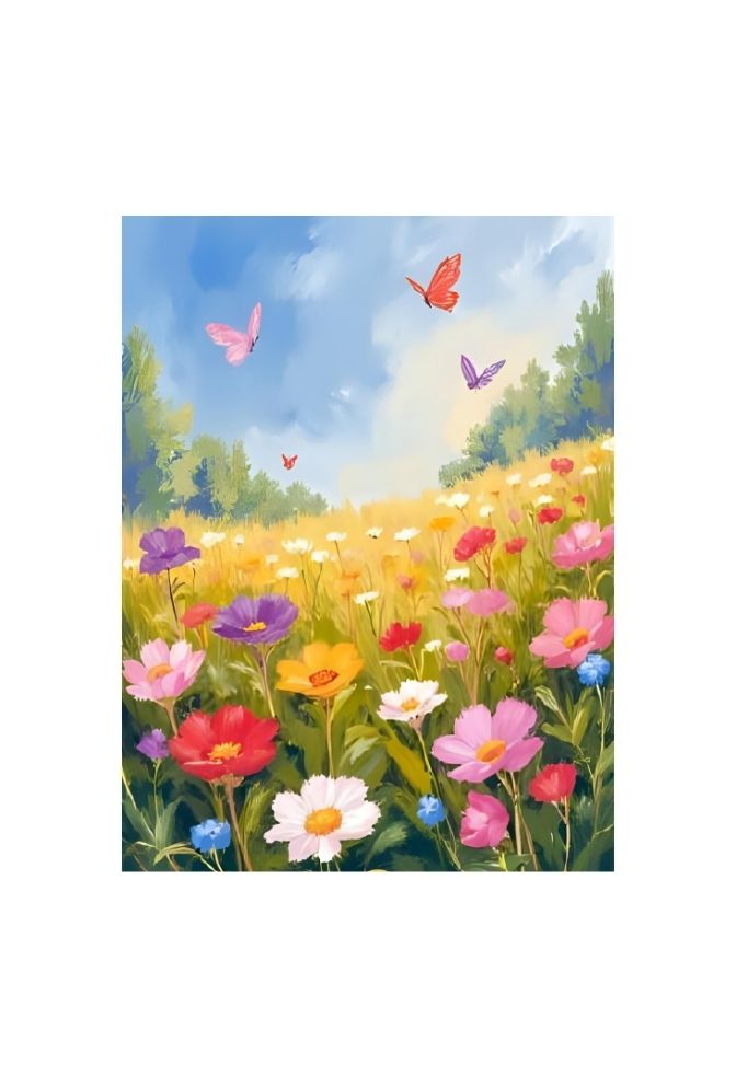 Blossom Canvas: Bring Spring Flowers to Your Walls