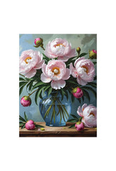 Blush Peonies Canvas Art - Bring Floral Elegance to Your Home