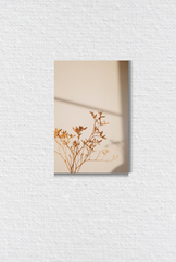 Brown Canvas Wall Art Poster