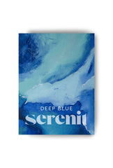 Calming Blue Canvas Wall Art - Serene and Modern Decor