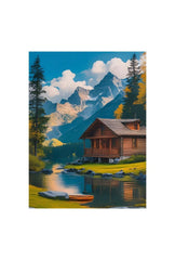 Cozy Retreat: Bring the Rustic Charm of Cabin Canvas Wall Art Home