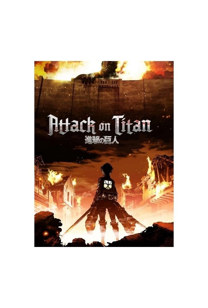 Eren's Resolve: Attack on Titan Canvas Art