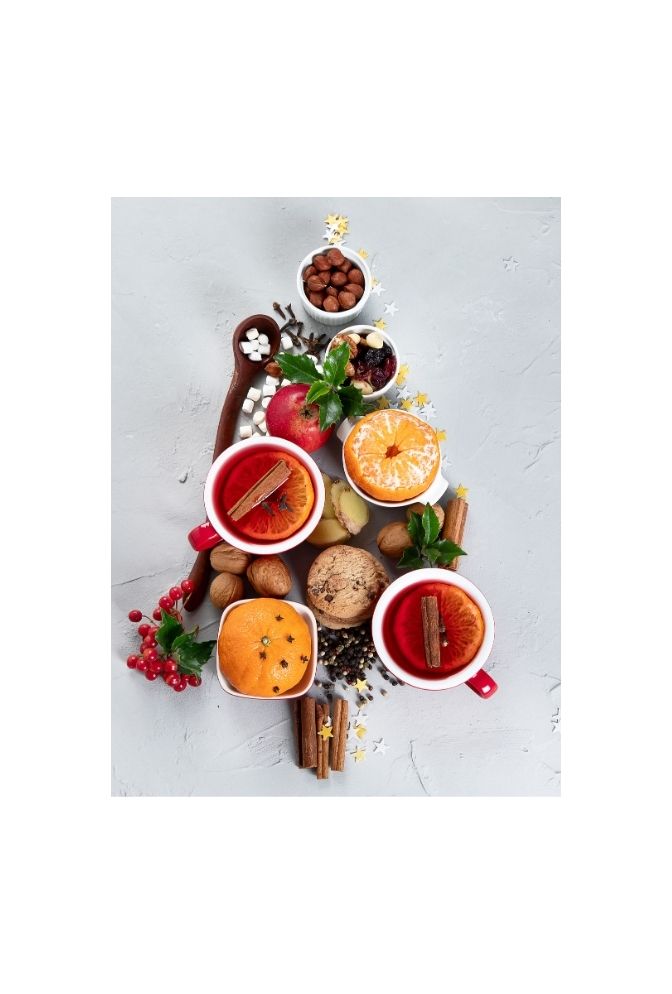 Festive Christmas Tree Canvas Wall Art - Holiday Home Decor