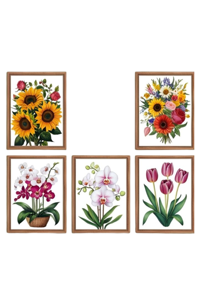 Five Piece Canvas Wall Art Poster