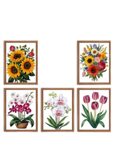 Five Piece Canvas Wall Art Poster