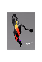 Flight of Color: Nike Basketball Canvas Art