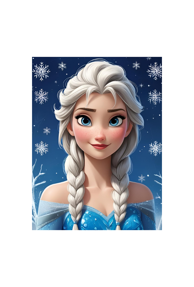 Frozen Canvas Wall Art Poster