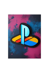 Gamer's Edge: PlayStation Canvas Art