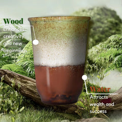 Ganfaner 13oz Five-element Ceramic Travel Coffee Mug Set 4