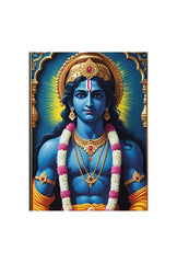 "Ganfaner's Eternal Love" - Radha Krishna Canvas Wall Art (Holidaypac)