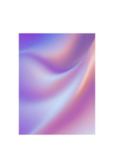 "Ganfaner's Ethereal Mist" - Purple Abstract Canvas Wall Art
