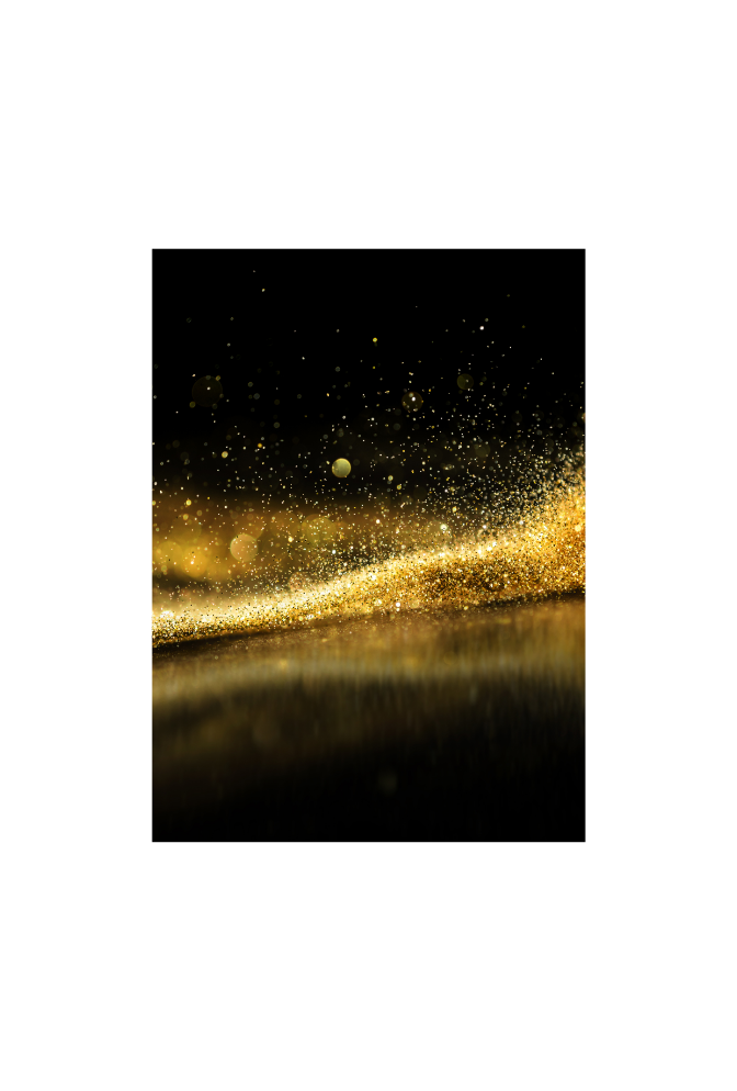 Gold Canvas Wall Art Poster