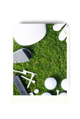 Golf Course Canvas Wall Art – Modern Sports Decor for Home or Office