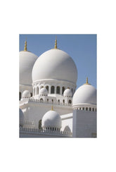 Grandeur in White: Sheikh Zayed Mosque Canvas Art