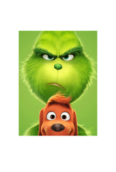 Grinch Canvas Wall Art