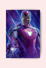Iron Man Canvas Wall Art Poster