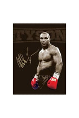 Iron Mike Canvas Art - Tyson Boxing Legend Wall Decor