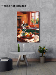 Kitchen Canvas Wall Art Poster, ganfaner, holidaypac, wall art, kitchen décor, canvas prints, posters.