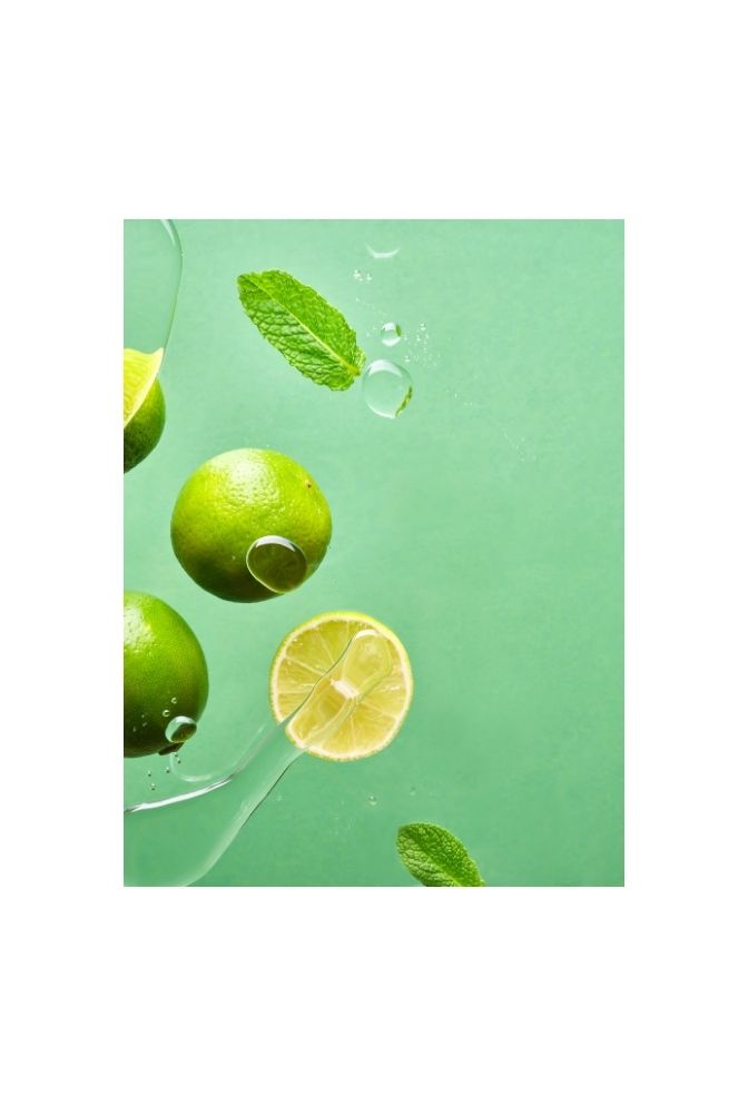 Lime Zest: Vibrant Green Canvas Wall Art