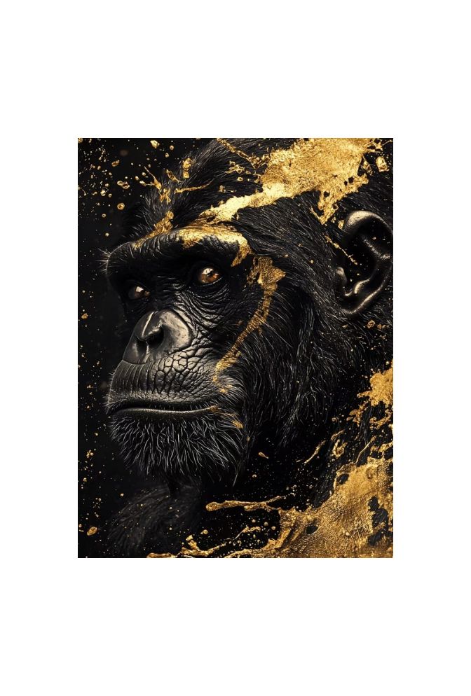 Majestic Monkey Canvas Art: Unleash Your Wild Side