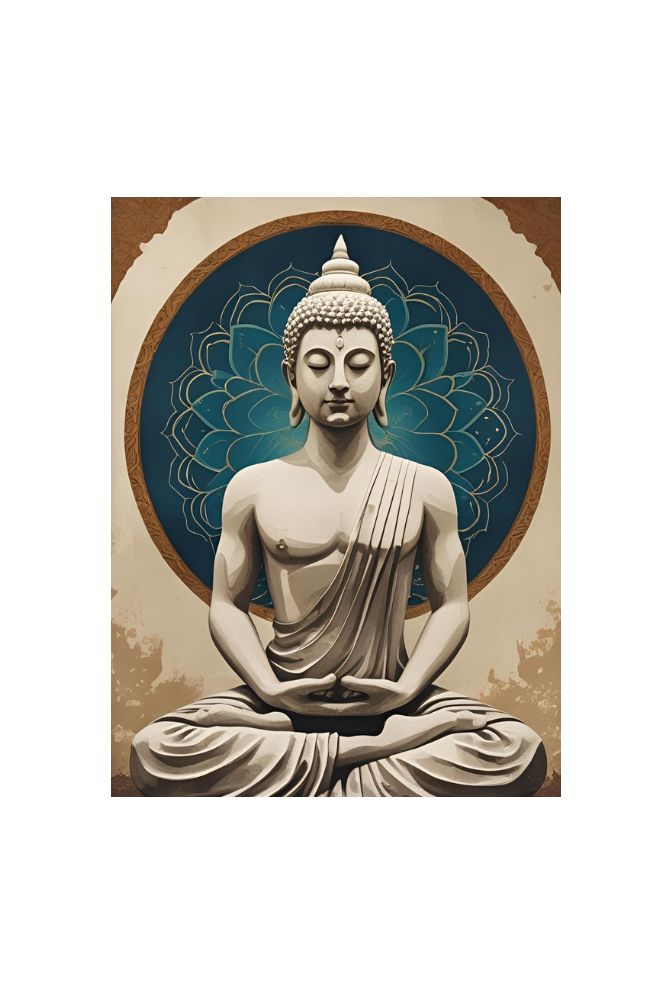 Meditation Canvas Wall Art for Inner Peace