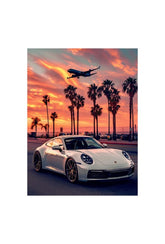 "Porsche 911 Canvas Art: Capture the Thrill of the Ride"