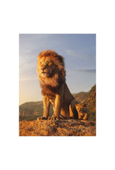 Pride Lands Majesty: Lion King Canvas Art