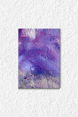 Purple Canvas Wall Art Poster