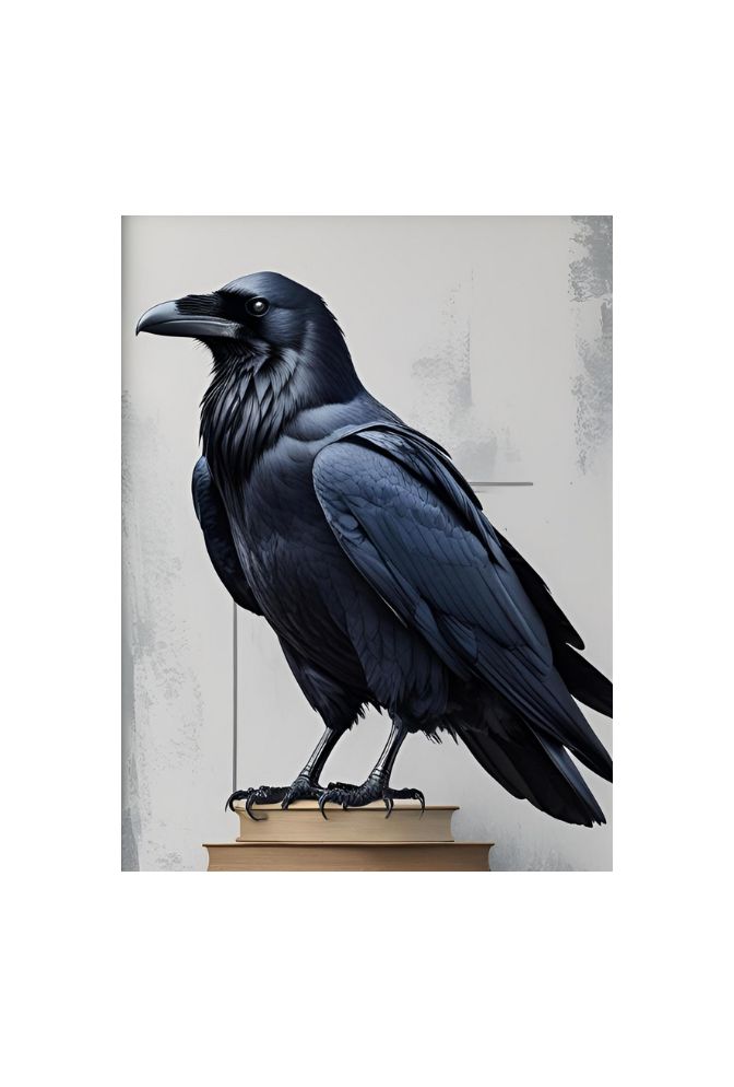 Raven's Wisdom Canvas Art: Bring Intrigue to Your Walls