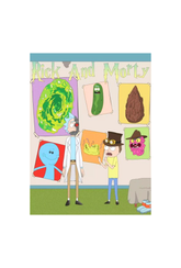Rick's Gallery: Rick and Morty Canvas Print