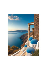 Santorini Sunset: Bring Greek Island Beauty to Your Walls