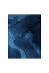 Serene Navy Blue Canvas Art: Coastal Calm for Your Home