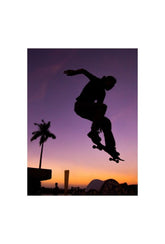 "Skate Life: Dynamic Skateboard Canvas Wall Art "