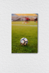 Soccer Canvas Wall Art Poster