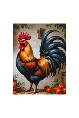"Sunrise Rooster Canvas Art: Bring Farmhouse Charm to Your Home"