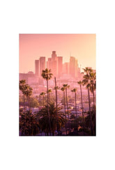 Sunset Palms: Los Angeles Canvas Art