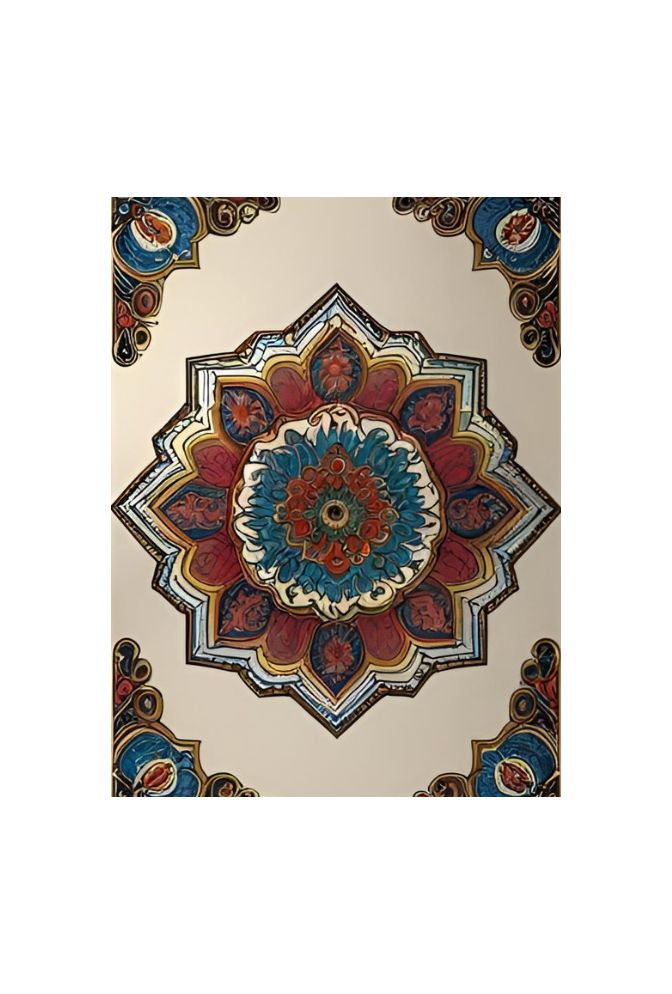 Timeless Medallion Canvas Wall Art