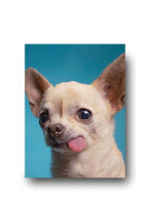 Tiny Titan: Chihuahua Canvas Art