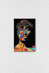 Tupac Canvas Wall Art Poster