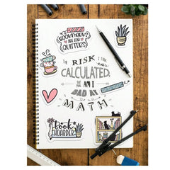 2 Sets Of 22 Styles Cartoon Book Cat Book Hoarder Stationery Assorted Stickers Cute Creative Decorative Book Lover Bookworms Reading Girl Quote Teacher Stickers