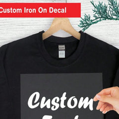 1pc Customizable Patterns And Text Hot Transfer Stickers (Excluding Clothes), DIY Ironing Hot Transfer Stickers Suitable For Clothes, Bags, Cups, Hats, Shoes And Other Objects Of Custom Transfer Stickers