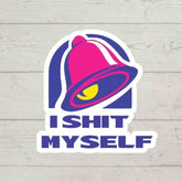 1pc I * Myself Sticker Laptop Sticker Funny Ceative Decorative Sticker Back to School Vinyl Waterproof Durable And Weatherproof For Laptops, Notebooks Water Bottles