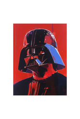 Vader's Fury: Abstract Star Wars Canvas Art